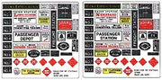 Blair Line 156 Railroad Stations & Depots Advertising Signs - HO Scale - product image