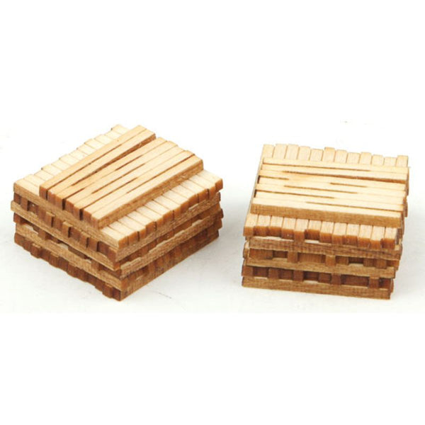 Blair Line N Scale Pile O' Ties, Assembled, Unstained 2-Pack – 1812 — exact product reference
