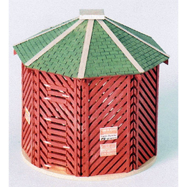 Blair Line HO Scale Tom's Corn Crib, 2-1/4" (5.6 cm) Diameter; 2-1/2" (6.2 cm) Tall – 191 — exact product reference