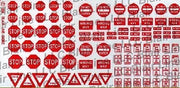 Blair Line O Scale Regulatory Highway Signs No. 2 - BLR203