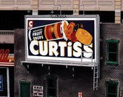 Blair Line 2435 Wall Billboard - HO Scale Laser-Cut Wood - product image