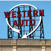 Blair Line Multi Scale Large Laser-Cut Wood Billboard Kit for HO, S and O Scales, Western Auto, 3-3/4 x 3" (9.5 x 7.6 cm) – 2501 — exact product reference
