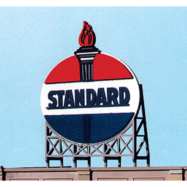 Blair Line Multi Scale Large Laser-Cut Wood Billboard Kit for HO, S and O Scales, Standard Oil 3.10 x 3.75" – 2522 — exact product reference