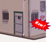Blair Line 2708 HO Scale Burglar Bars (24) — exact product view