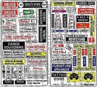 Blair Line 156 Railroad Stations & Depots Advertising Signs - HO Scale - view 5