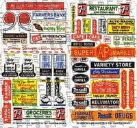 Blair Line 156 Railroad Stations & Depots Advertising Signs - HO Scale - view 3