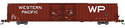 Bluford Shops 86680 Western Pacific 86-foot auto-parts boxcar #86073, N scale