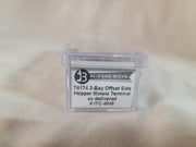 Bluford Shops 74174 N scale Illinois Terminal I.T.C. 4849 three-bay offset-side hopper, package label confirming item 74174 and road number ITC 4849.