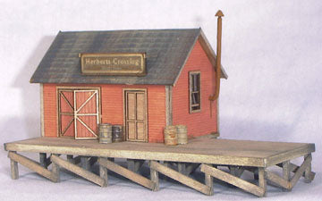 Banta Modelworks HO Scale Herbert's Crossing Freight House Kit – 2082 — exact product reference