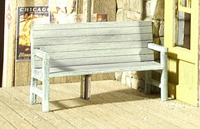 Berkshire Valley O scale station benches two pack 714