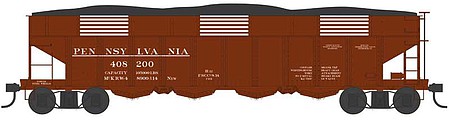 Bowser 43048 HO Scale H22 4-Bay Hopper – PRR 408321 product image