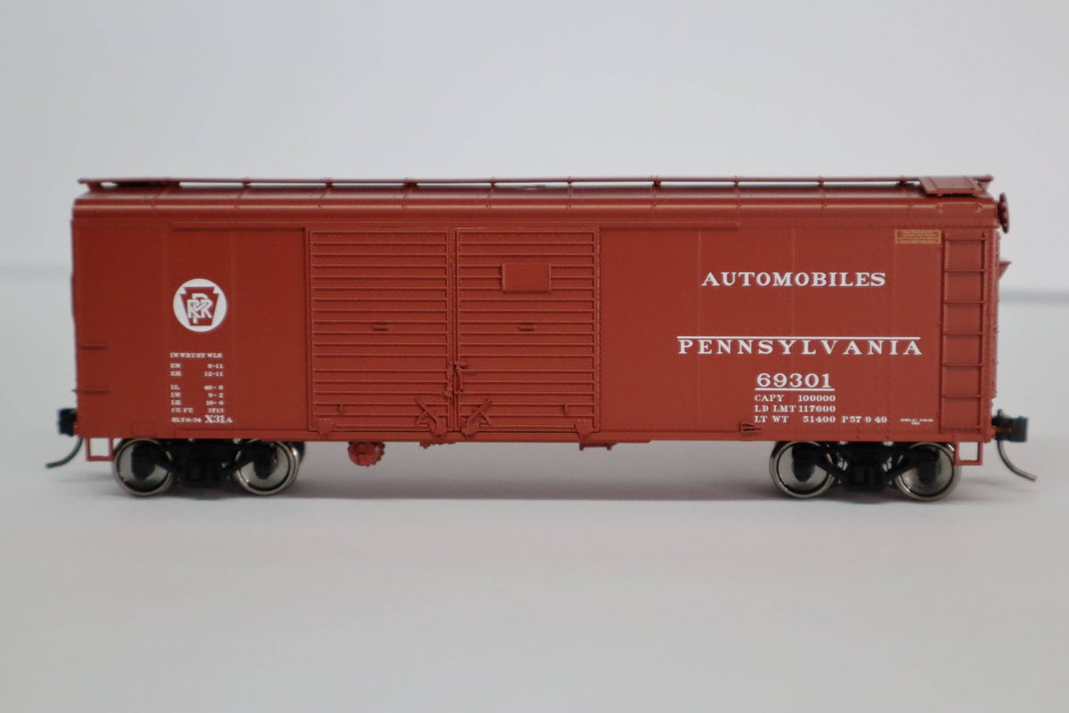 Bowser 43321 PRR X31A boxcar number 69385