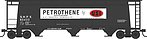 Bowser N Scale U.S. Industrial Petrothene cylindrical hopper 60433 item 38165