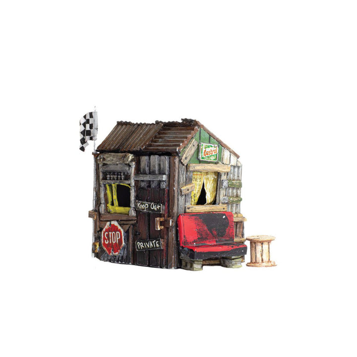 Woodland Scenics BR5876 Kids Clubhouse O Scale 1:48 Built-&-Ready Building