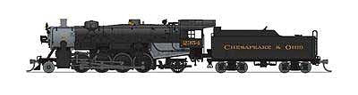 Broadway Limited 3987 N Scale C&O USRA Light Mikado #2361 with Paragon4 Sound product image