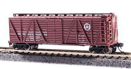 Broadway Limited 6593 N Scale Pennsylvania K7A Stock Cars — 2-Pack, No Sound product image