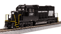Broadway Limited HO Penn Central EMD GP20 Black w/ White DCC Sound #2107 - 7458 — exact product reference