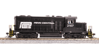 Broadway Limited HO Penn Central EMD GP20 Black w/ White DCC Sound #2107 - 7458 — exact product reference view 4