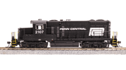 Broadway Limited HO Penn Central EMD GP20 Black w/ White DCC Sound #2107 - 7458 — exact product reference view 5