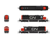 Broadway Limited HO Scale Canadian National EMD SD40 Noodle Sound DCC #5228 - 7635 — exact product reference view 5
