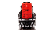 Broadway Limited HO Scale Canadian National EMD SD40 Noodle Sound DCC #5228 - 7635 — exact product reference view 3