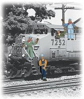Broadway Limited Imports Engineer &amp; Fireman Figure Sets Style A &amp; B #1004 - product image 3