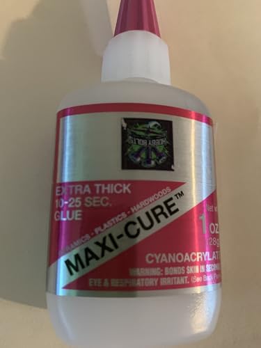 Bob Smith Industries Maxi-Cure Extra Thick CA Glue 1 oz - bottle view