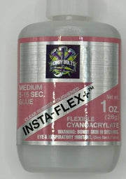 Bob Smith Industries Insta-Flex Plus Clear Rubber Toughened CA Glue 1 oz alternate view