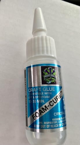 Bob Smith Industries Foam-Cure Foam and Craft Glue 1 oz package