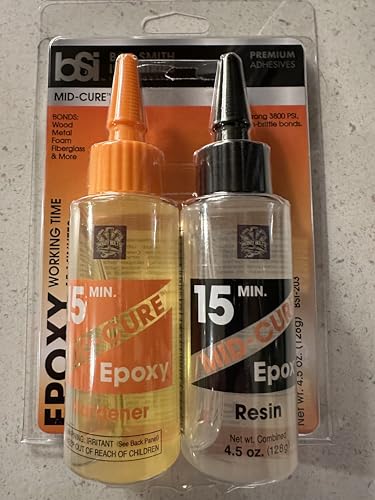 Bob Smith Industries Mid-Cure 15 Minute Epoxy 4.5 oz package