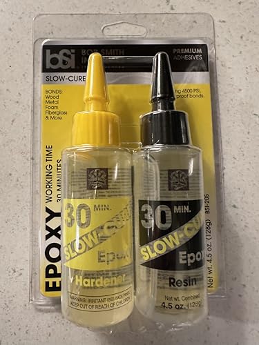 Bob Smith Industries Slow-Cure 30 Minute Epoxy 4.5 oz package