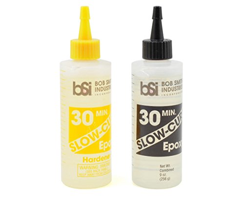 Bob Smith Industries Slow-Cure 30 Minute Epoxy 9 oz package