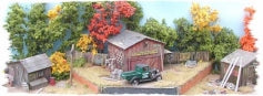 Bar Mills HO Scale Three-Piece Shack Pack Kit – 0992 — exact product reference