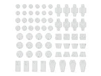 Bandai 30 Minutes Missions Customize Material Decoration Parts 1 (White) 1/144 Scale Accessory Set — product view 1