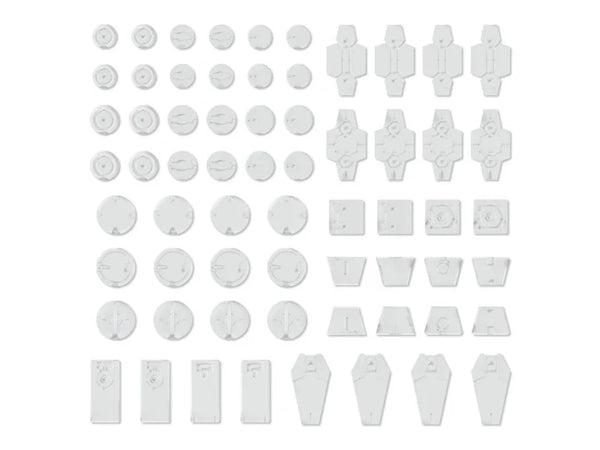 Bandai 30 Minutes Missions Customize Material Decoration Parts 1 (White) 1/144 Scale Accessory Set — product view 1