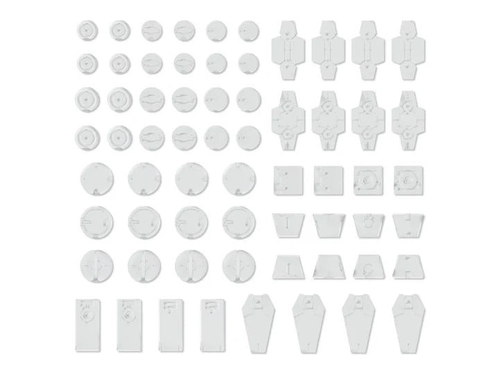 Bandai 30 Minutes Missions Customize Material Decoration Parts 1 (White) 1/144 Scale Accessory Set — product view 1