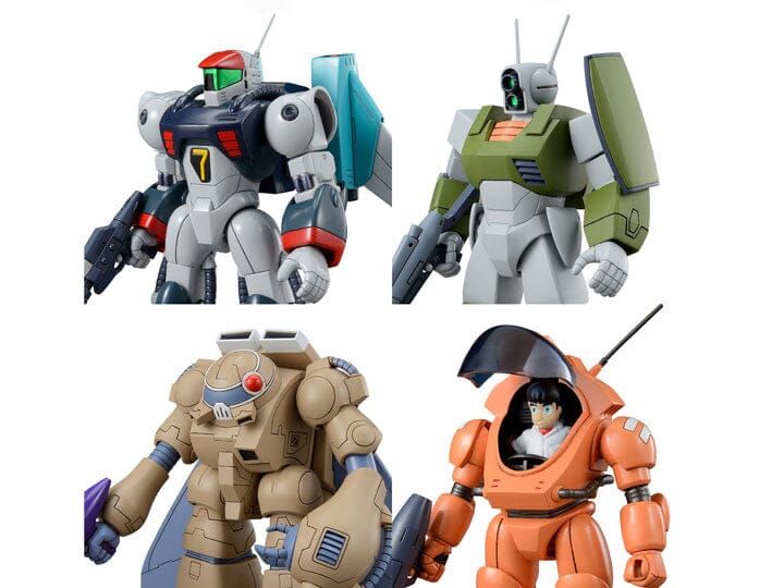 Bandai Round Vernian Vifam Wave 1 Set of 4 Figures Model Kit — product view 1