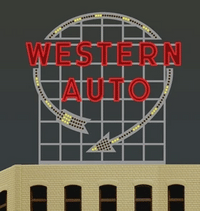 Miller Engineering 2481 Western Auto billboard