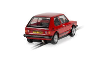 Scalextric C4490 Volkswagen Golf GTI Red overhead detail