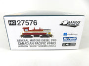 Rapido 27576 HO Canadian Pacific SW9 7403, DCC and LokSound– product image 3