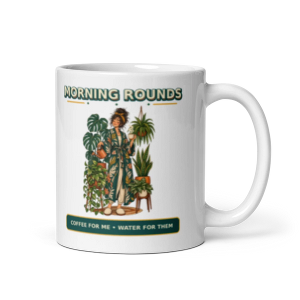 Morning Rounds Coffee Water Mug product mockup