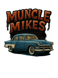 Muncle Mikes Hot Rod and Rat Rod Shirt Mayhem! Victoria artwork close-up