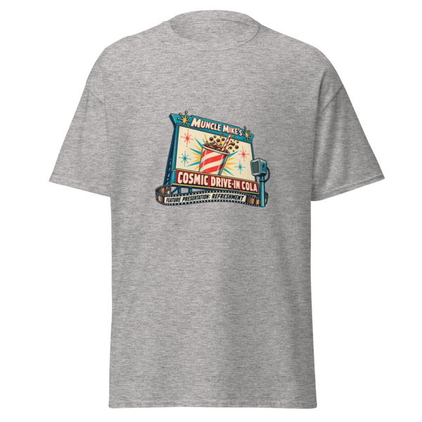 Cosmic Drive-In Cola T-Shirt product mockup