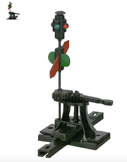 Caboose Industries 103R high-level switch stand with targets
