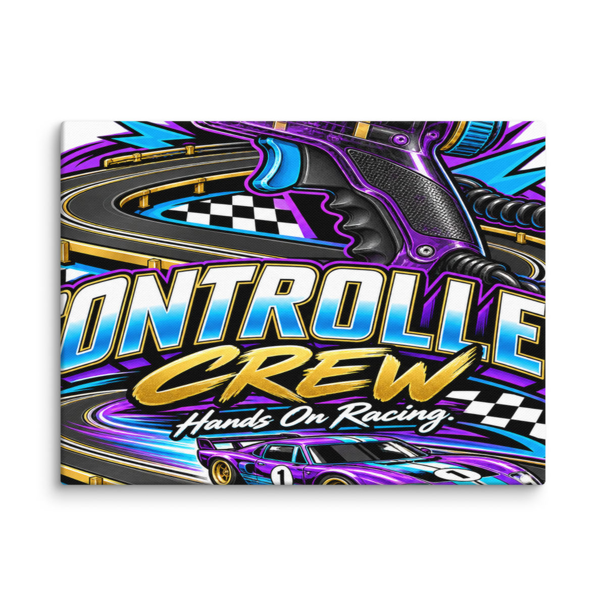 Controller Crew Canvas Print product mockup