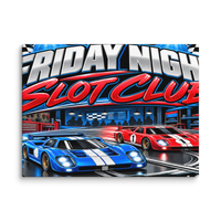 Friday Night Slot Club Canvas Print product mockup