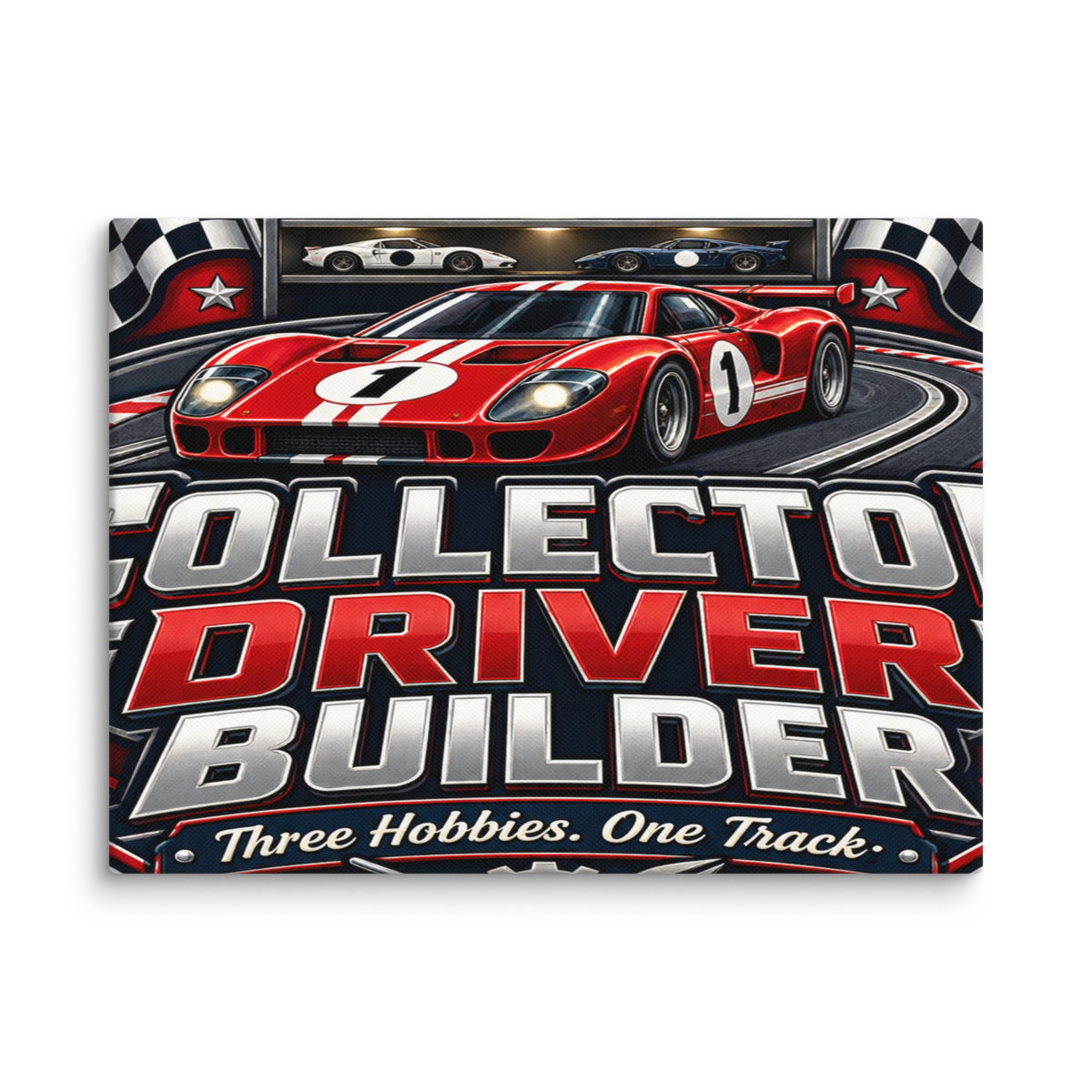 Collector Driver Builder Canvas Print product mockup
