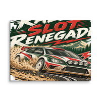 Rally Slot Renegade Canvas Print product mockup