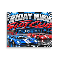 Friday Night Slot Club Canvas Print product mockup 2