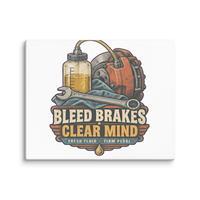 Bleed Brakes Clear Mind Canvas Print product mockup 2